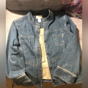 J. JILL DENIM JACKET ===SIZE: M
